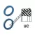 UC-31.750X44.450X6.350-PU94